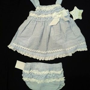 2 Piece Dress & Bottom Set